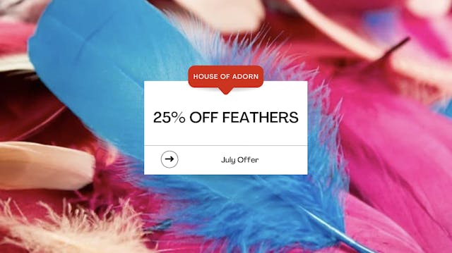 25% Off Goose Nagoire Feathers