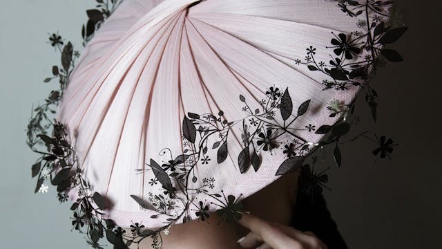 Shaping Pleated Saucer