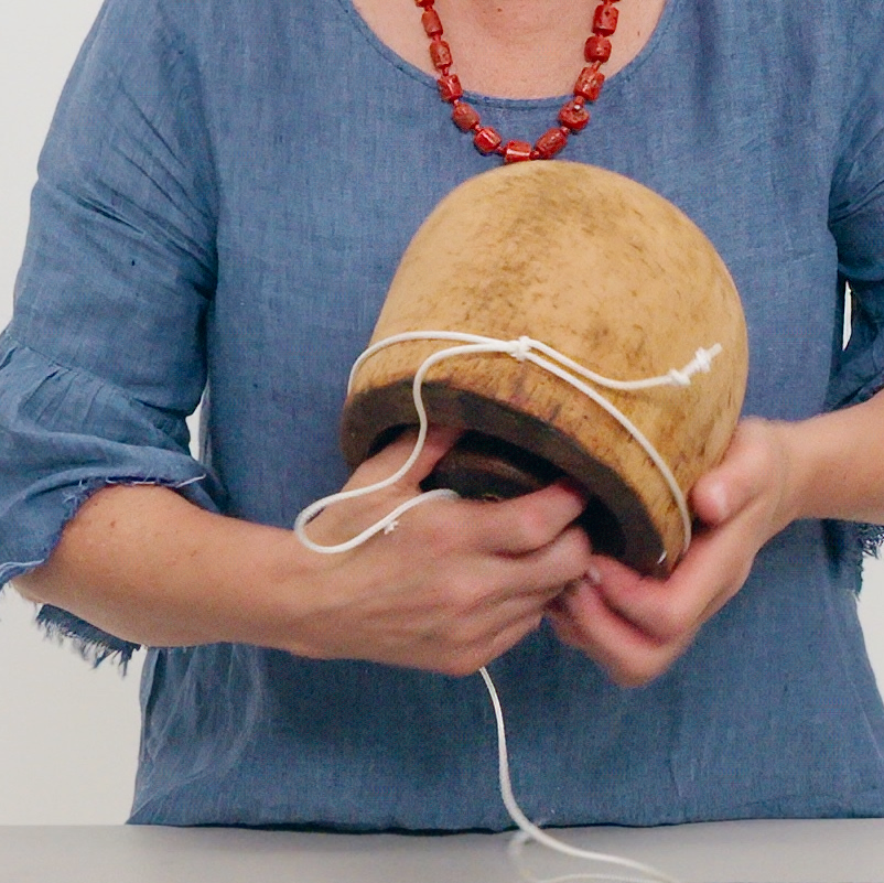 How to Tie Blocking Cord for Hat Making