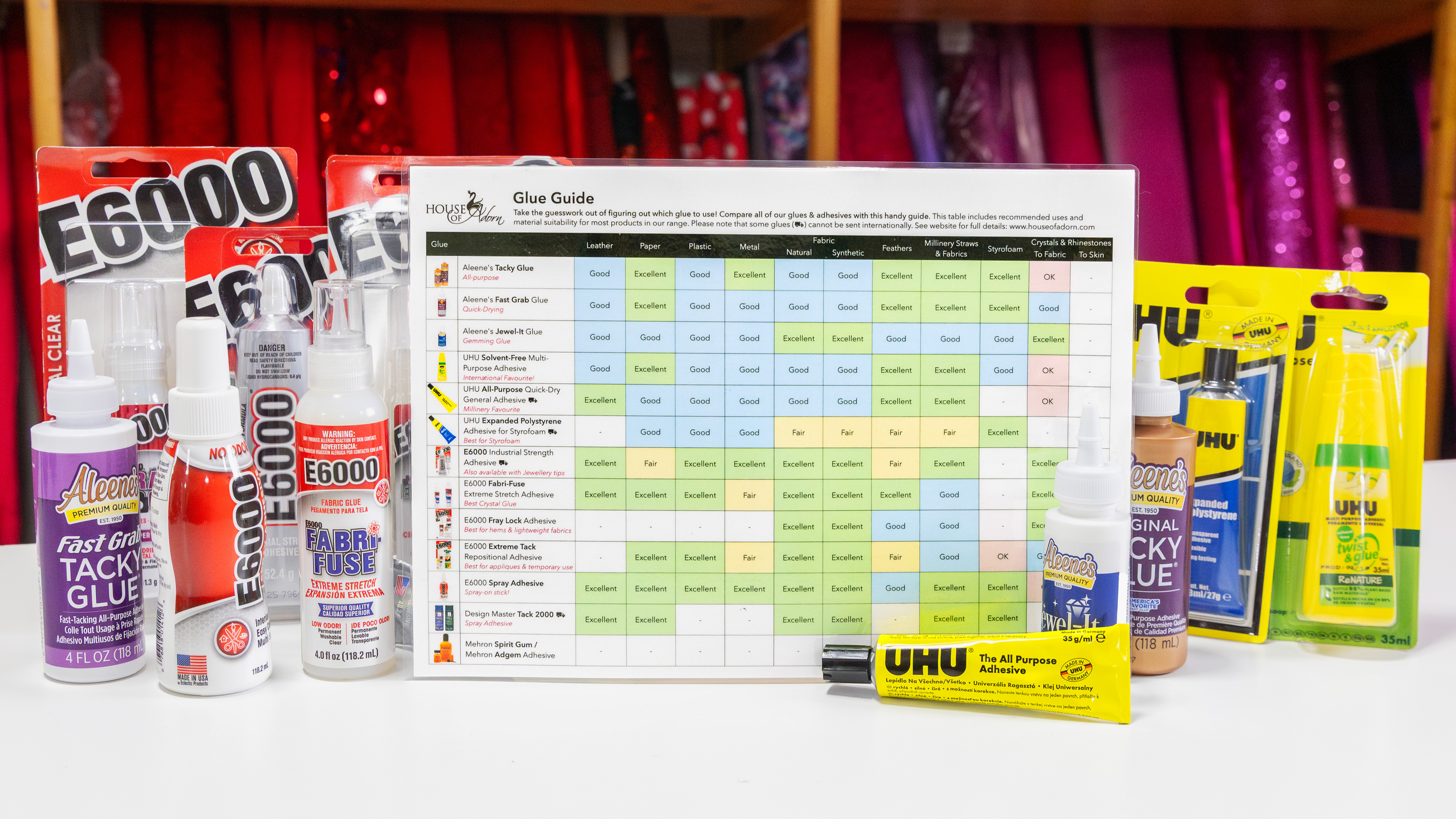 House of Adorn Glue Guide PDF