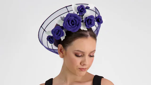 Camellia Leather Flowers