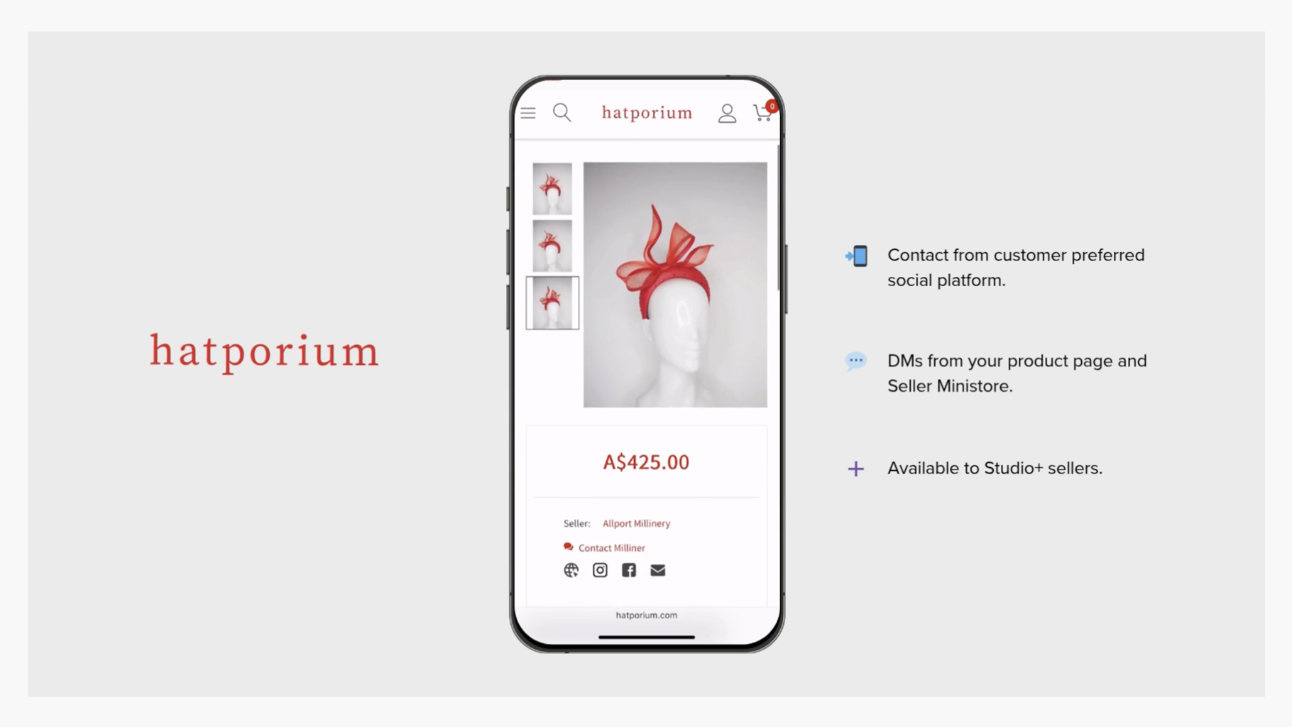 Social Connect – DM from Customers