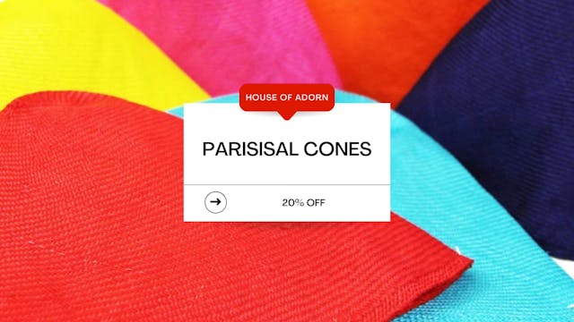 20% Off Parisisal Cones