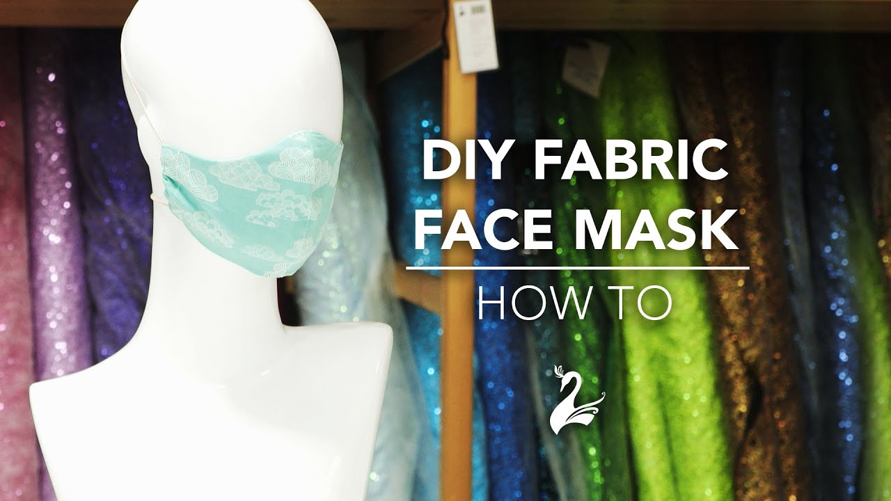 How to make your own fabric face mask with filter pockets.