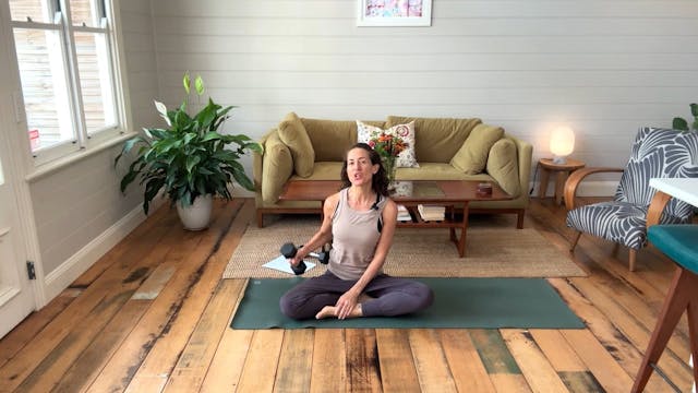 Yoga + Weights: Upper Body Stretch & ...