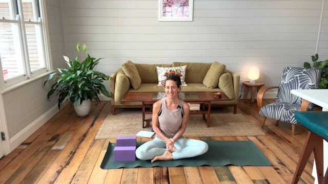 Slow, Grounded Flow to Reconnect With...