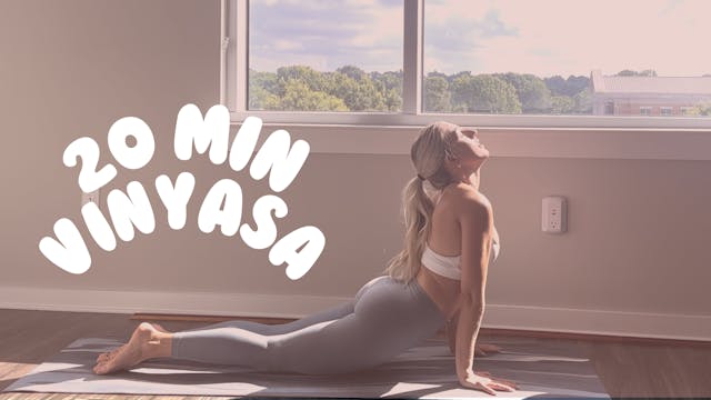 20 Minute Vinyasa