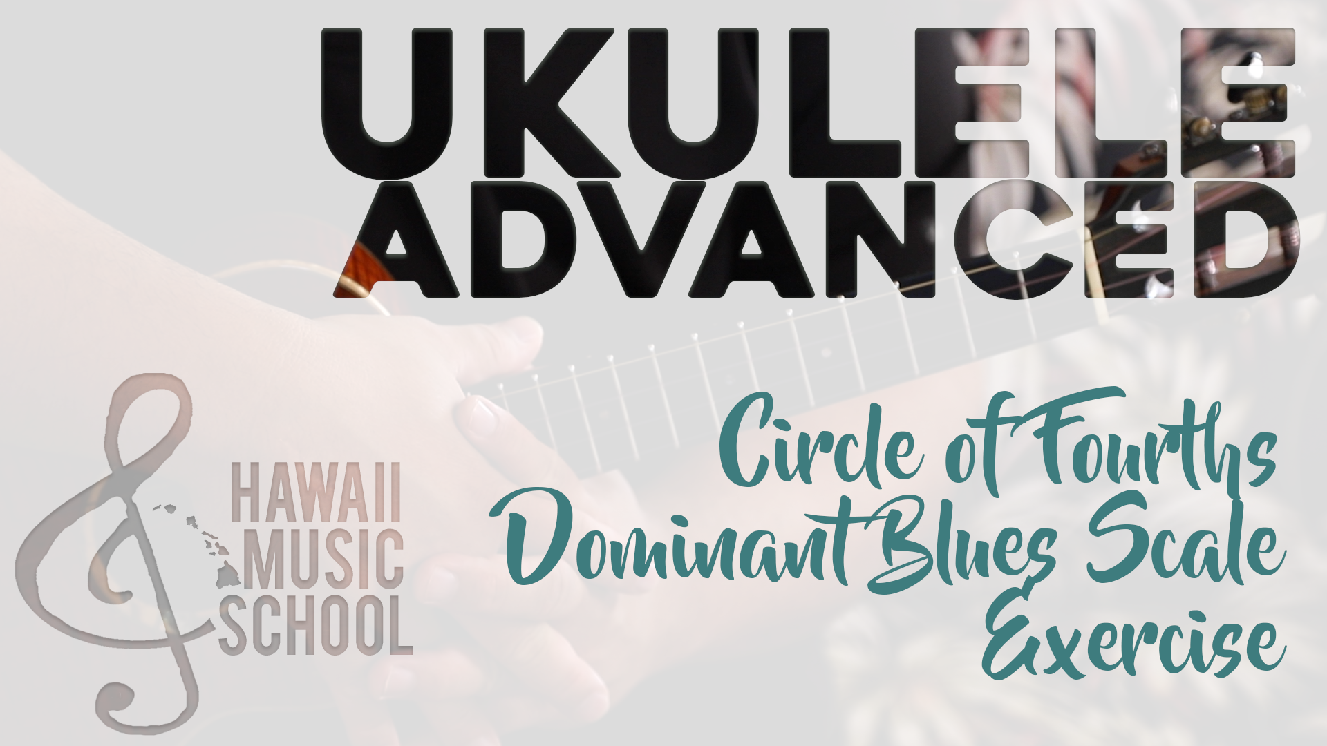 Circle of Fourths Dominant Blues Scale Exercise
