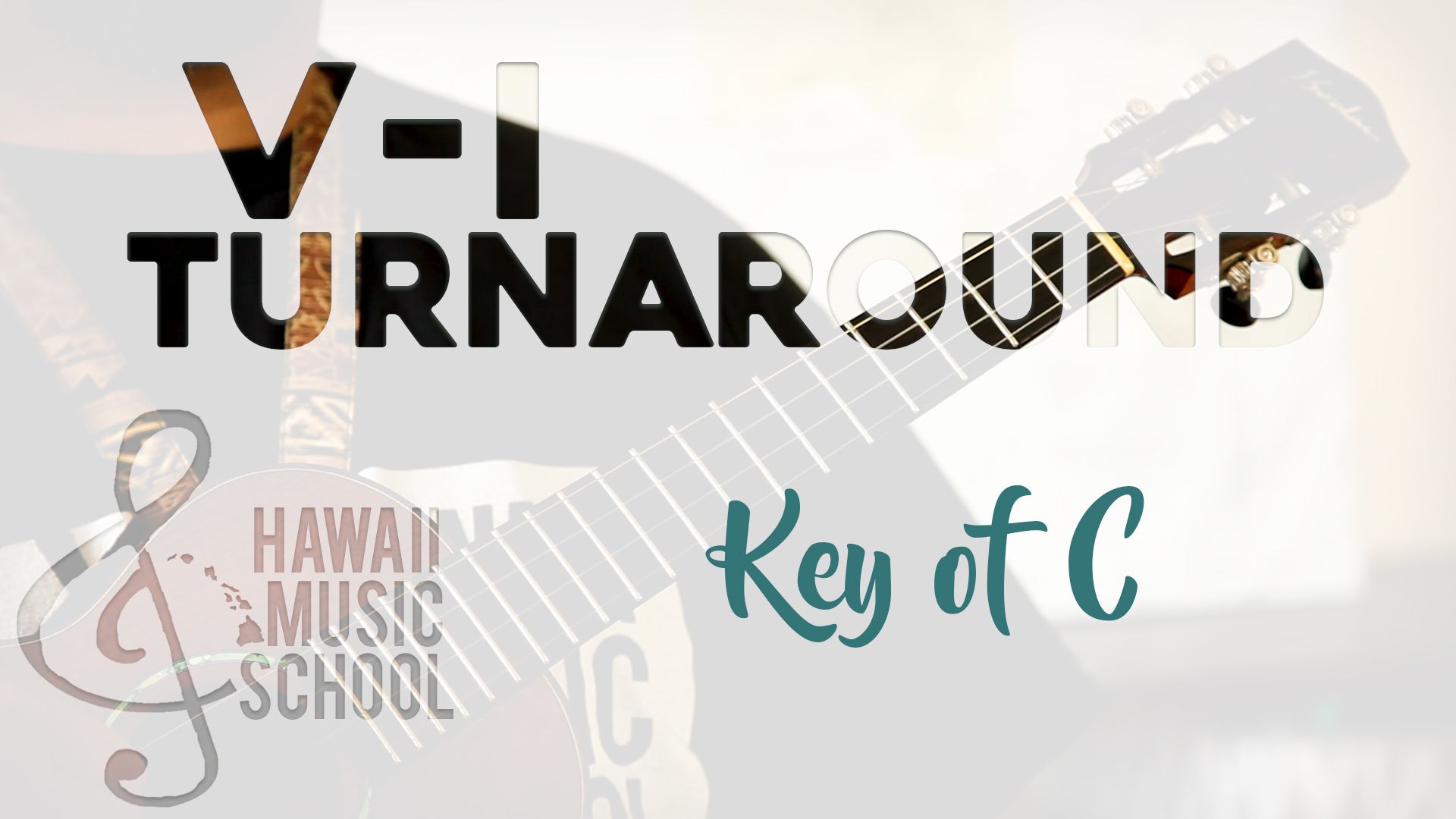 V-I Turnaround (Key of C)