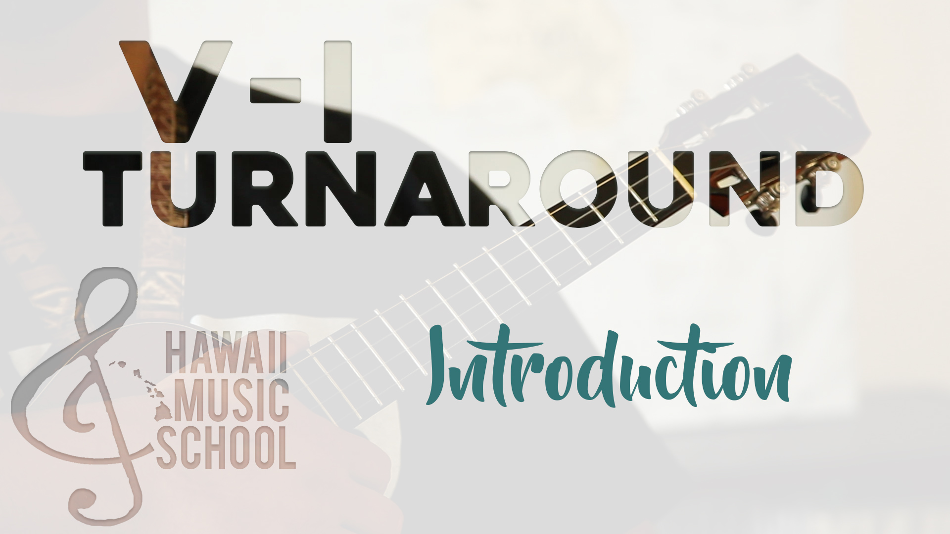 Introduction to V-I Turnarounds