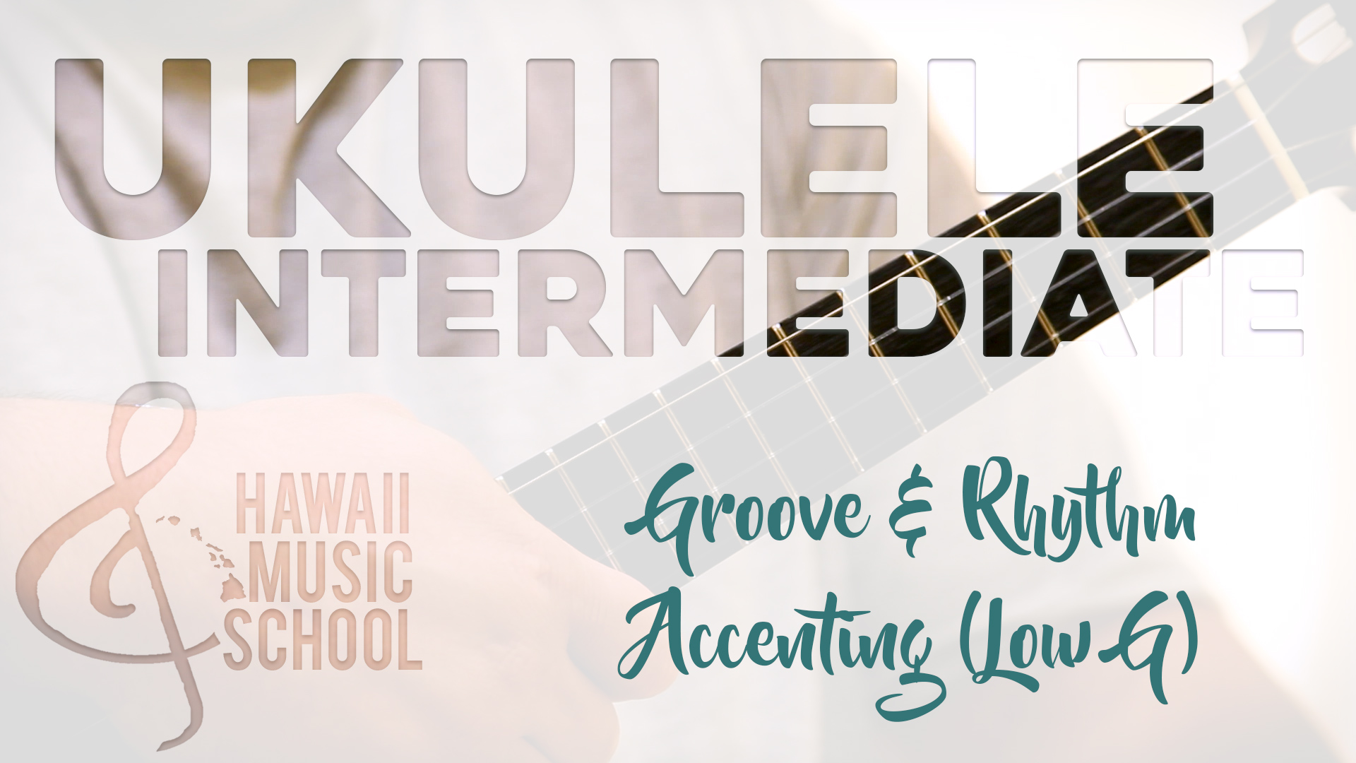 Groove and Rhythm Accenting - Low G