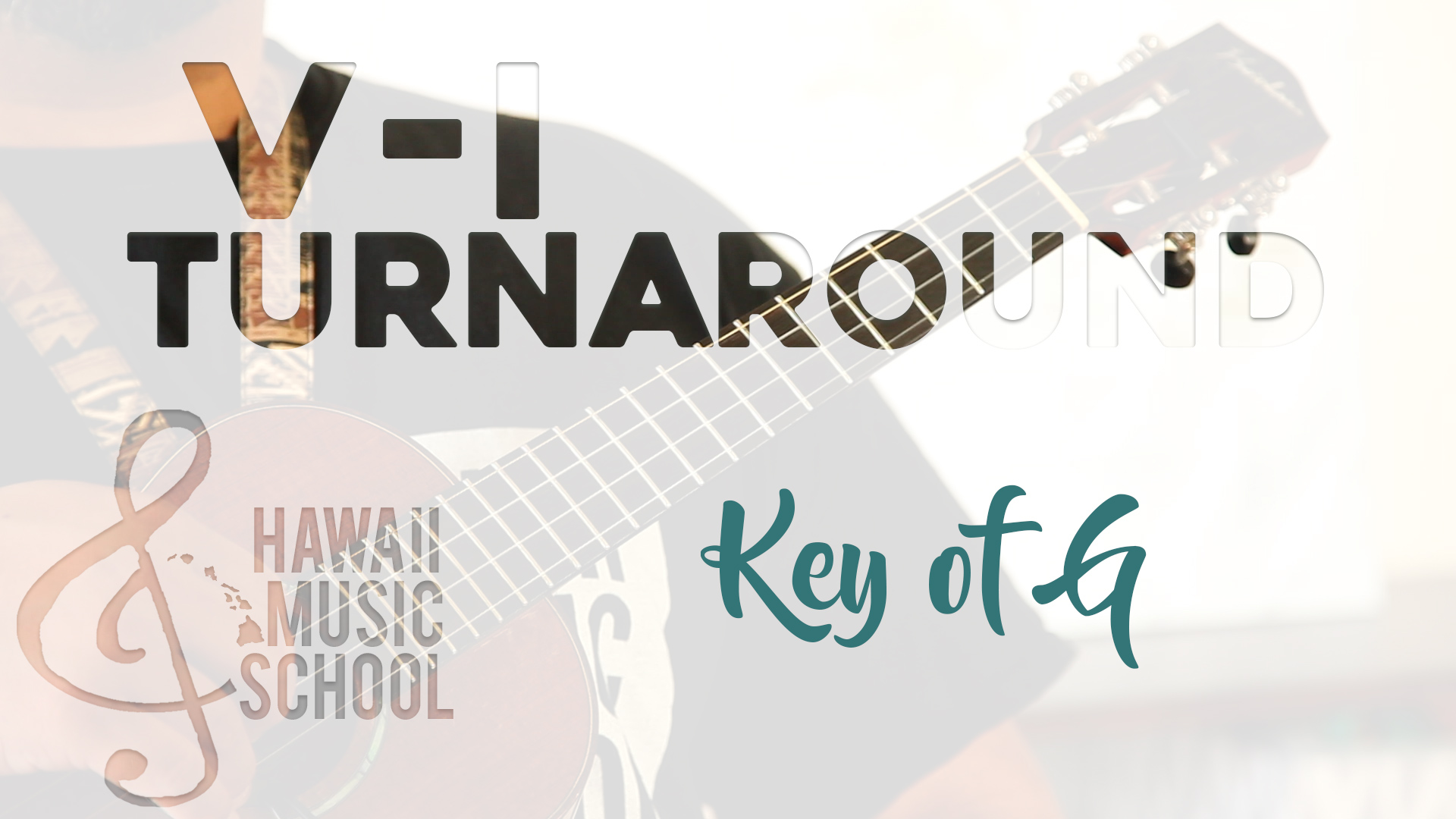 V-I Turnaround (Key of G)