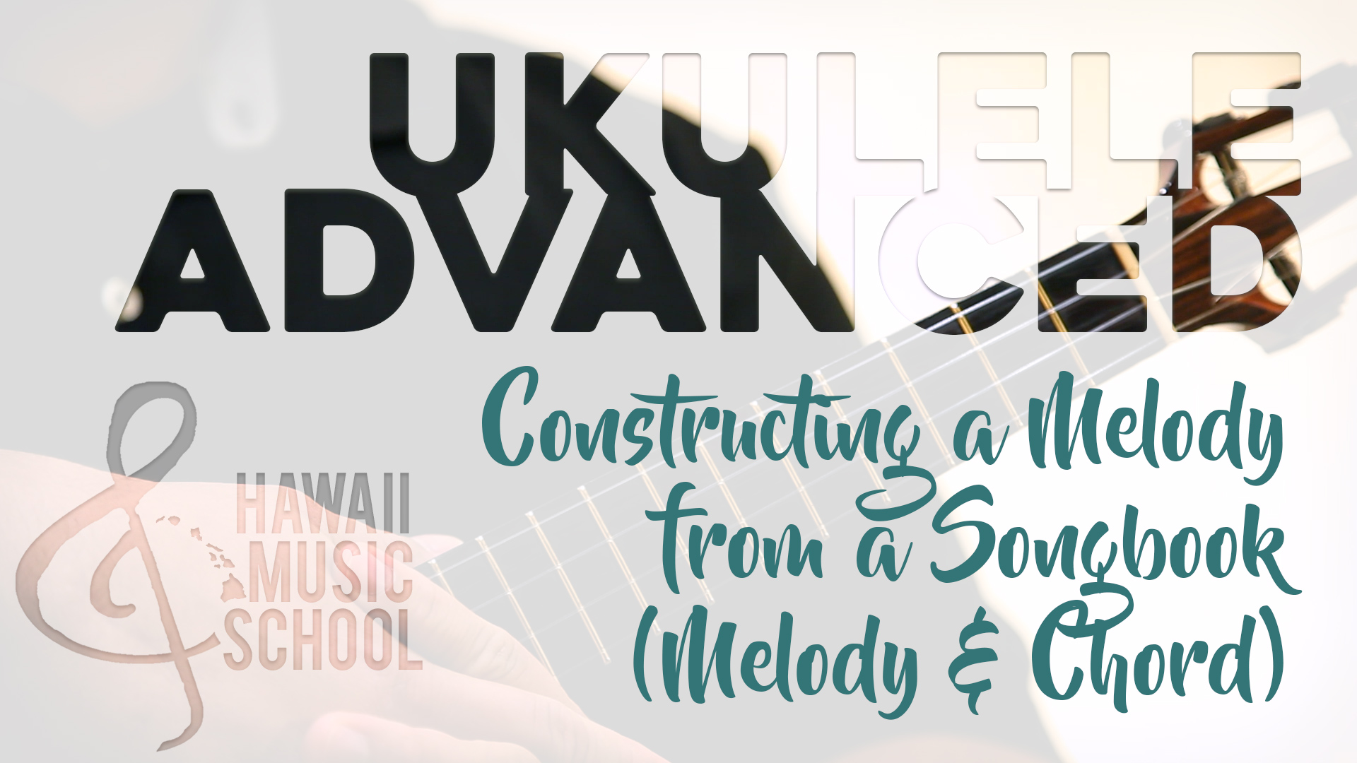 Constructing Melody from a Songbook - Melody/Chord