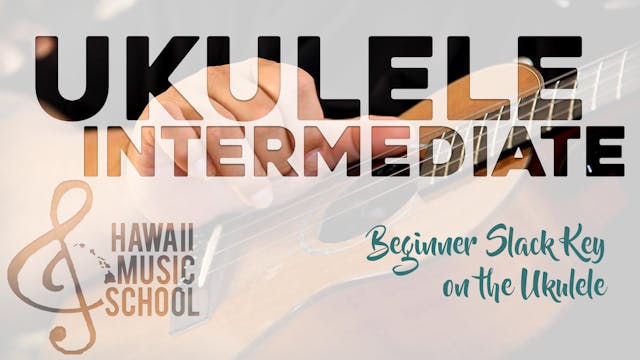 Beginner Slack Key on the Ukulele