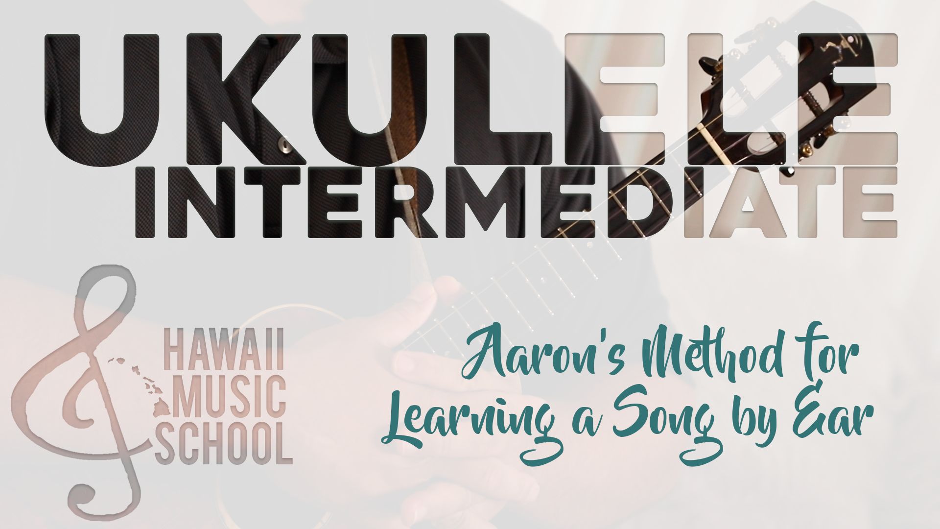 Aaron's Method for Learning a Song by Ear