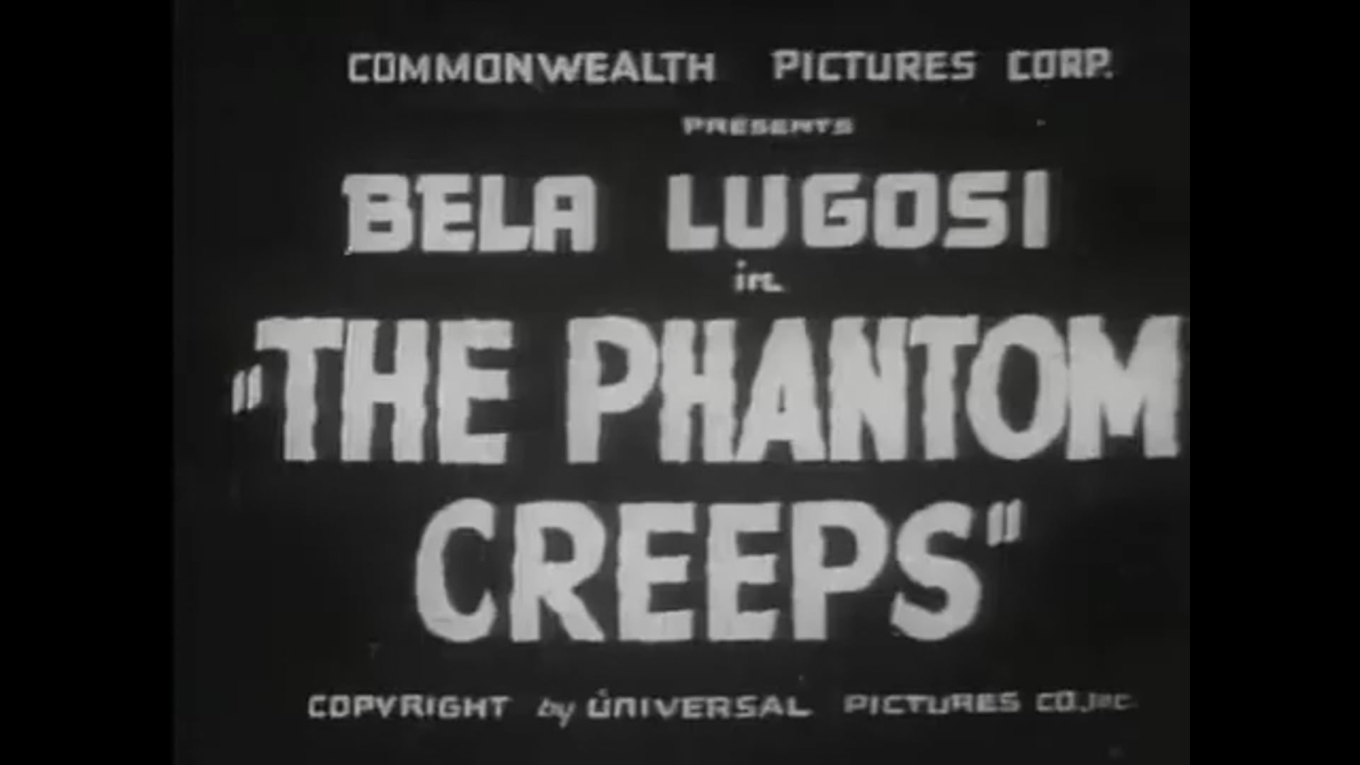 The Phantom Creeps (1939) S1 E1 The Menacing Power