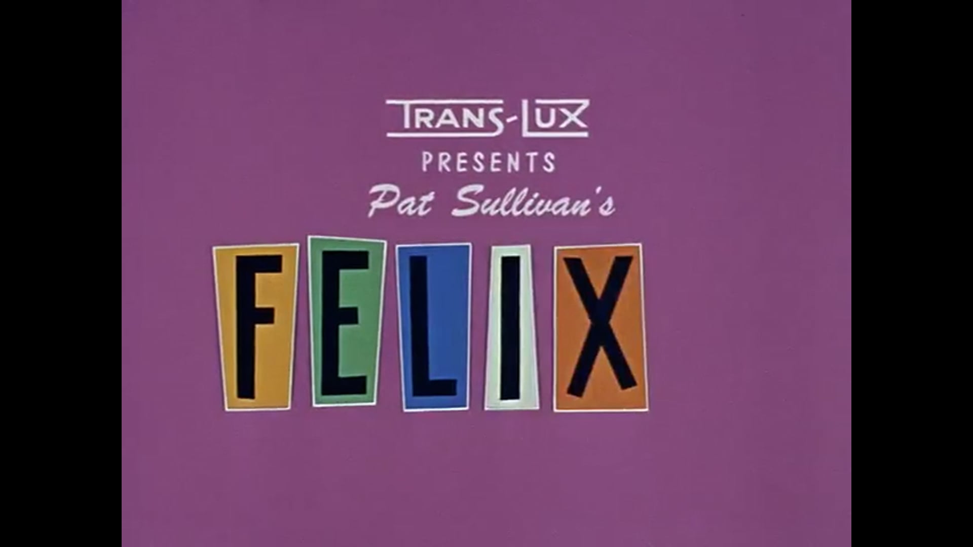 Felix The Cat (1958) S1 E16 Penelope The Elephant