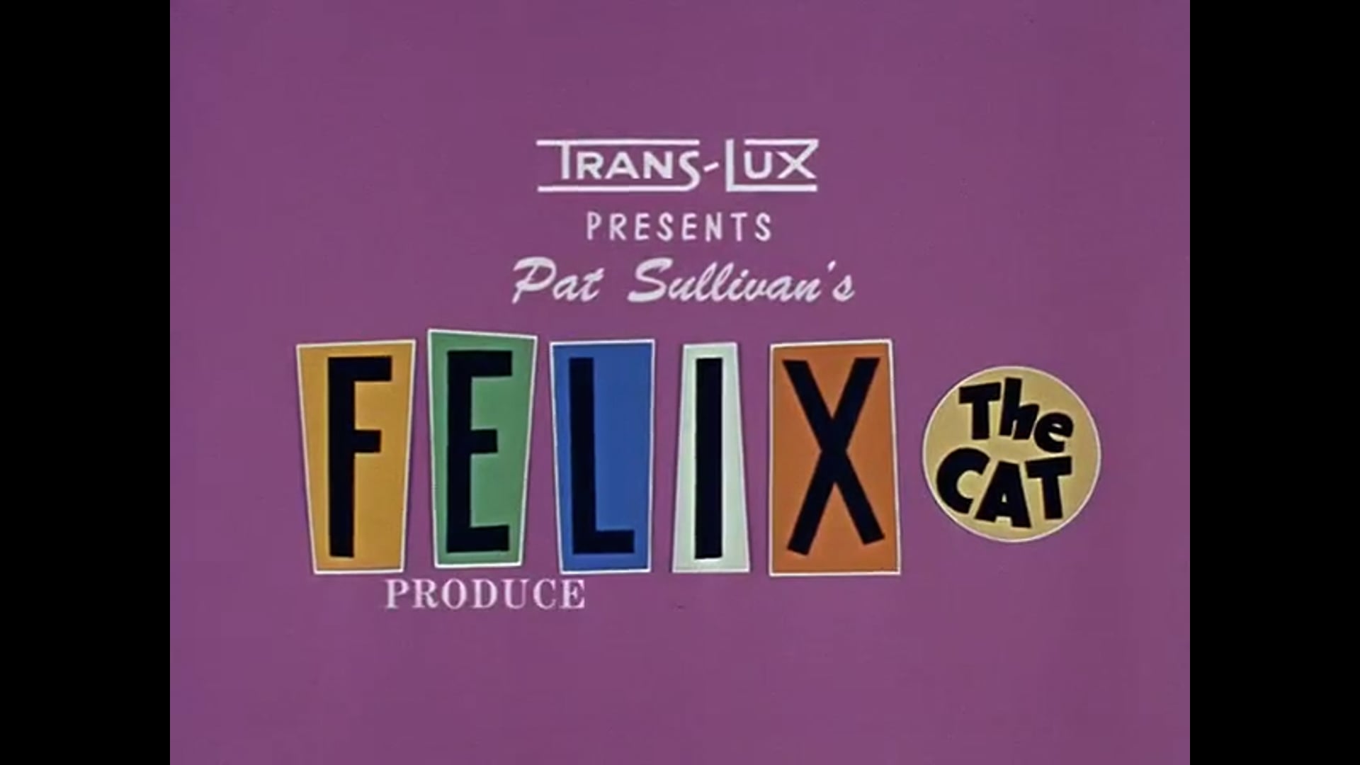 Felix The Cat (1958) S1 E29 Master Cylinder - King Of The Moon