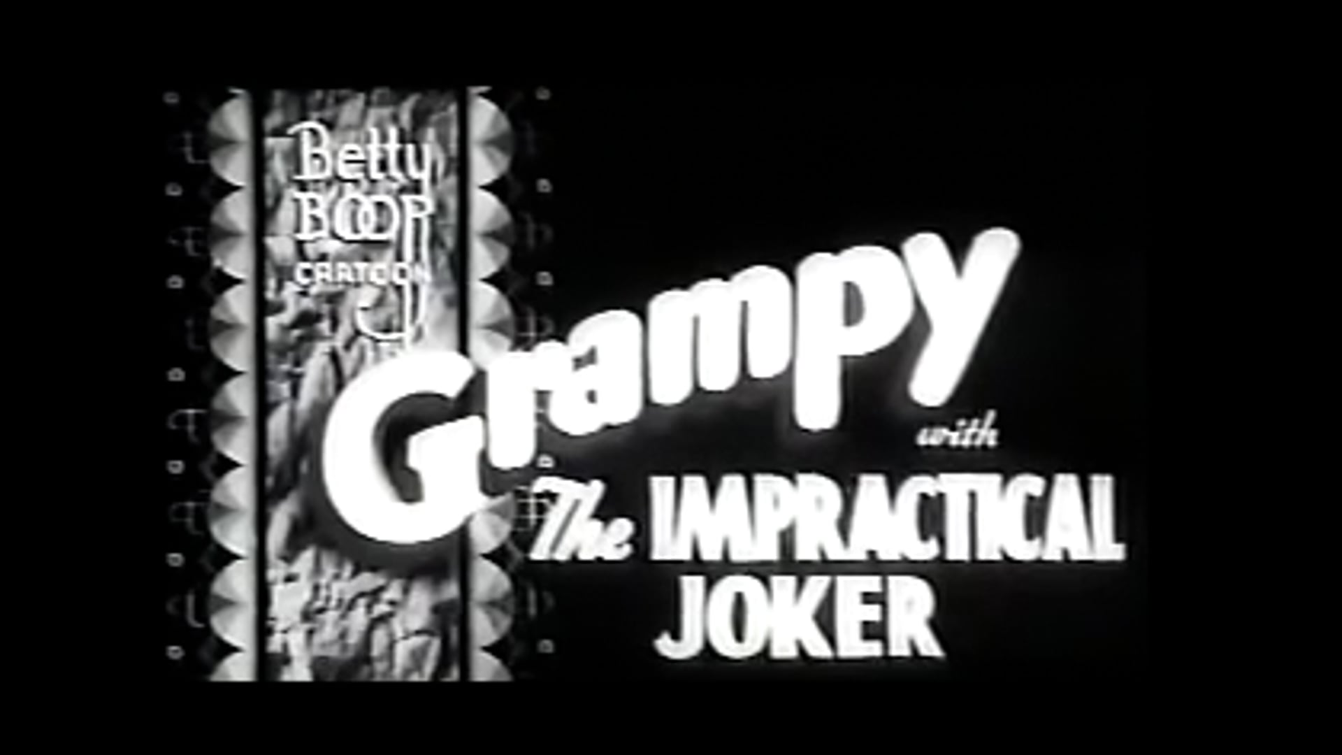 Betty Boop (1932) S6 E6 The Impractical Joker