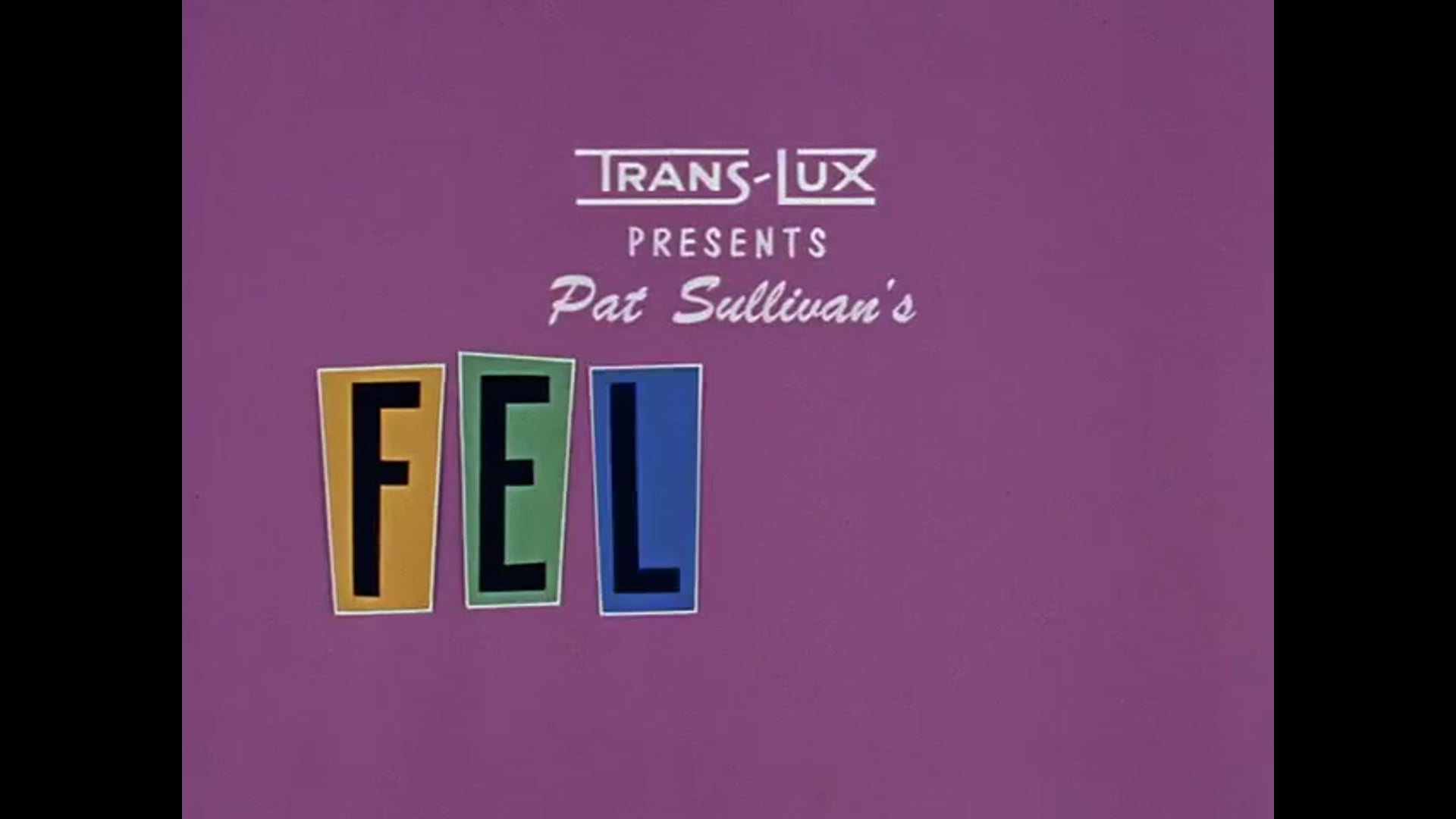 Felix The Cat (1958) S1 E10 Captain No-Kiddin'