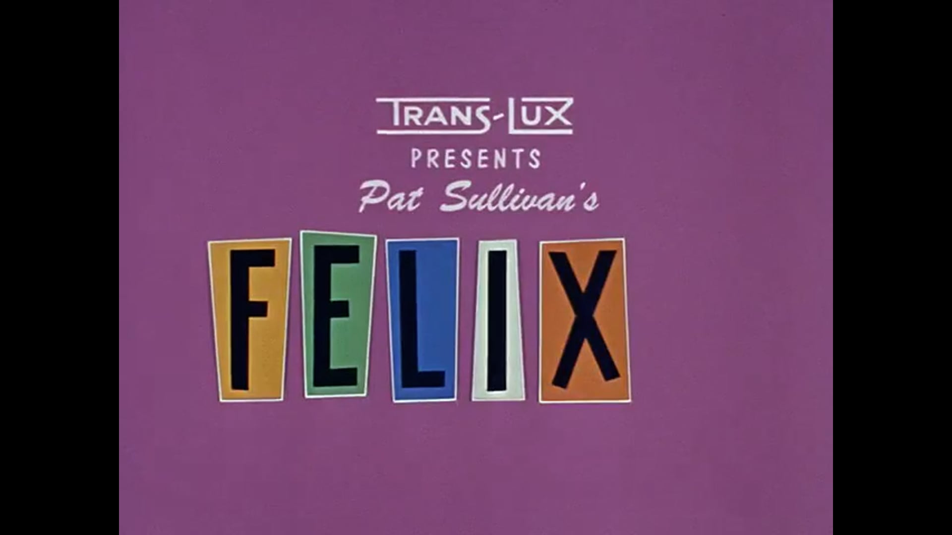 Felix The Cat (1958) S1 E22 Felix's Gold Mine