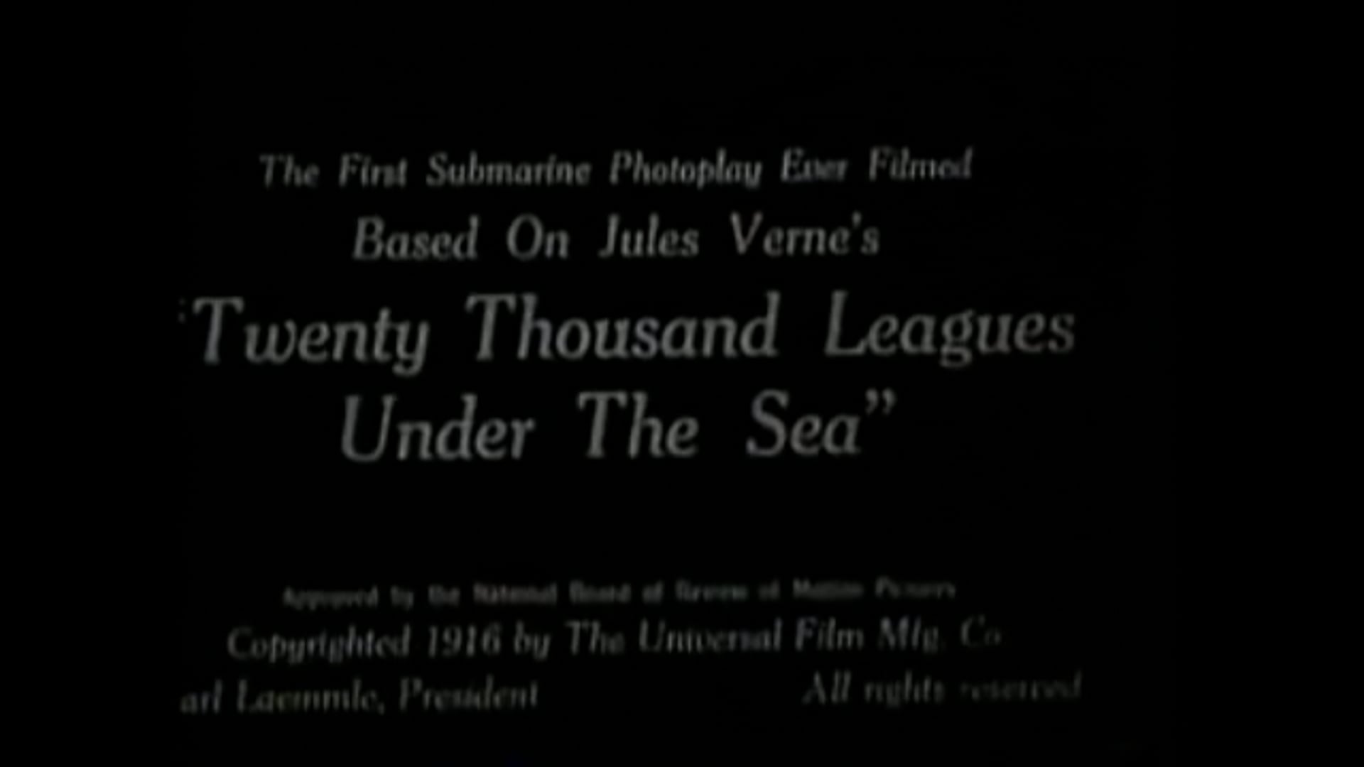 20,000 Leagues Under the Sea (1916)