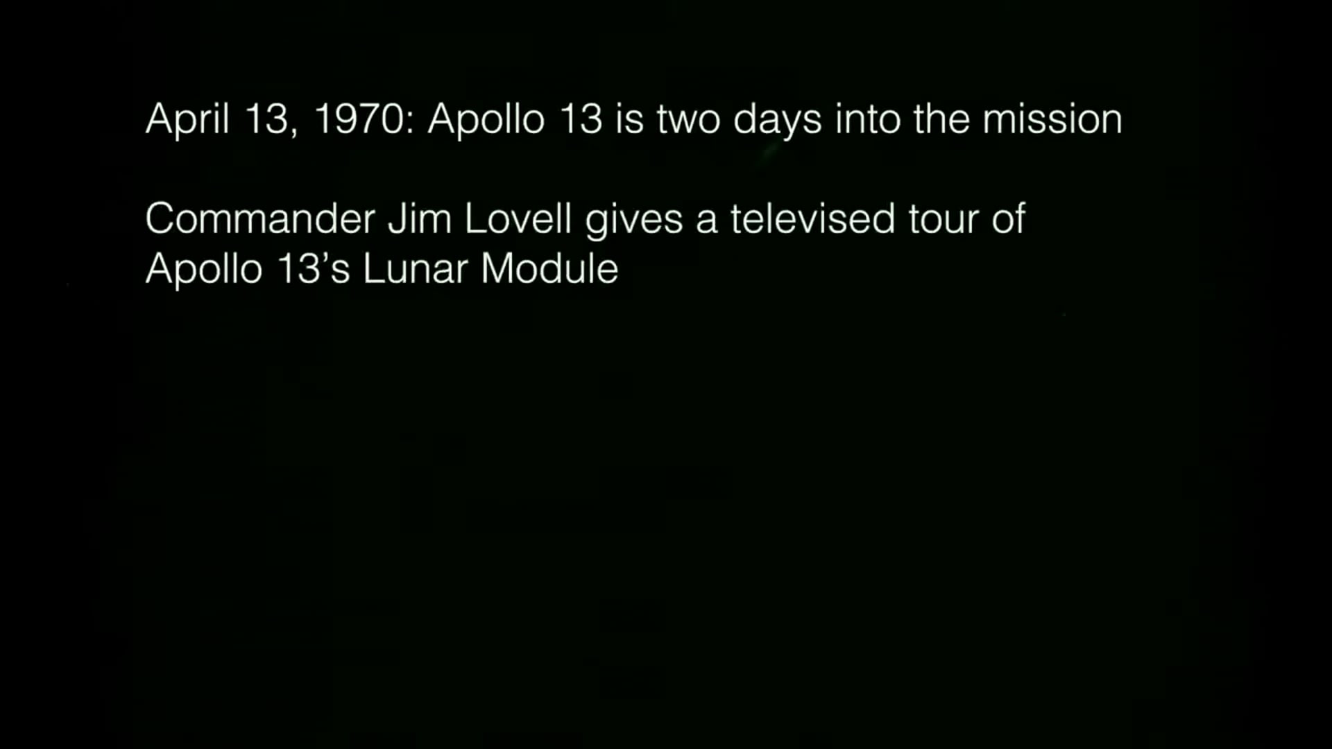 Apollo 13: Home Safe (2020)