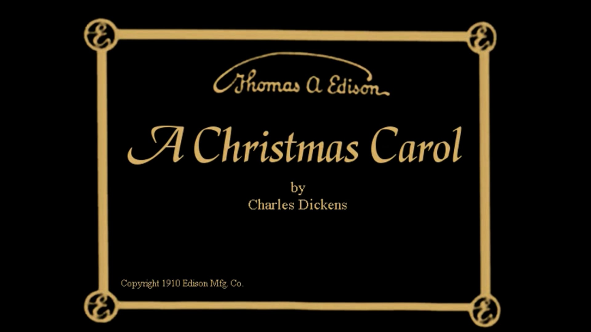 A Christmas Carol (1910)