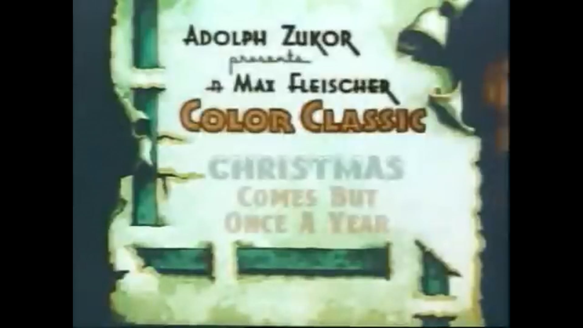 Christmas Comes  But Once a Year (1936)