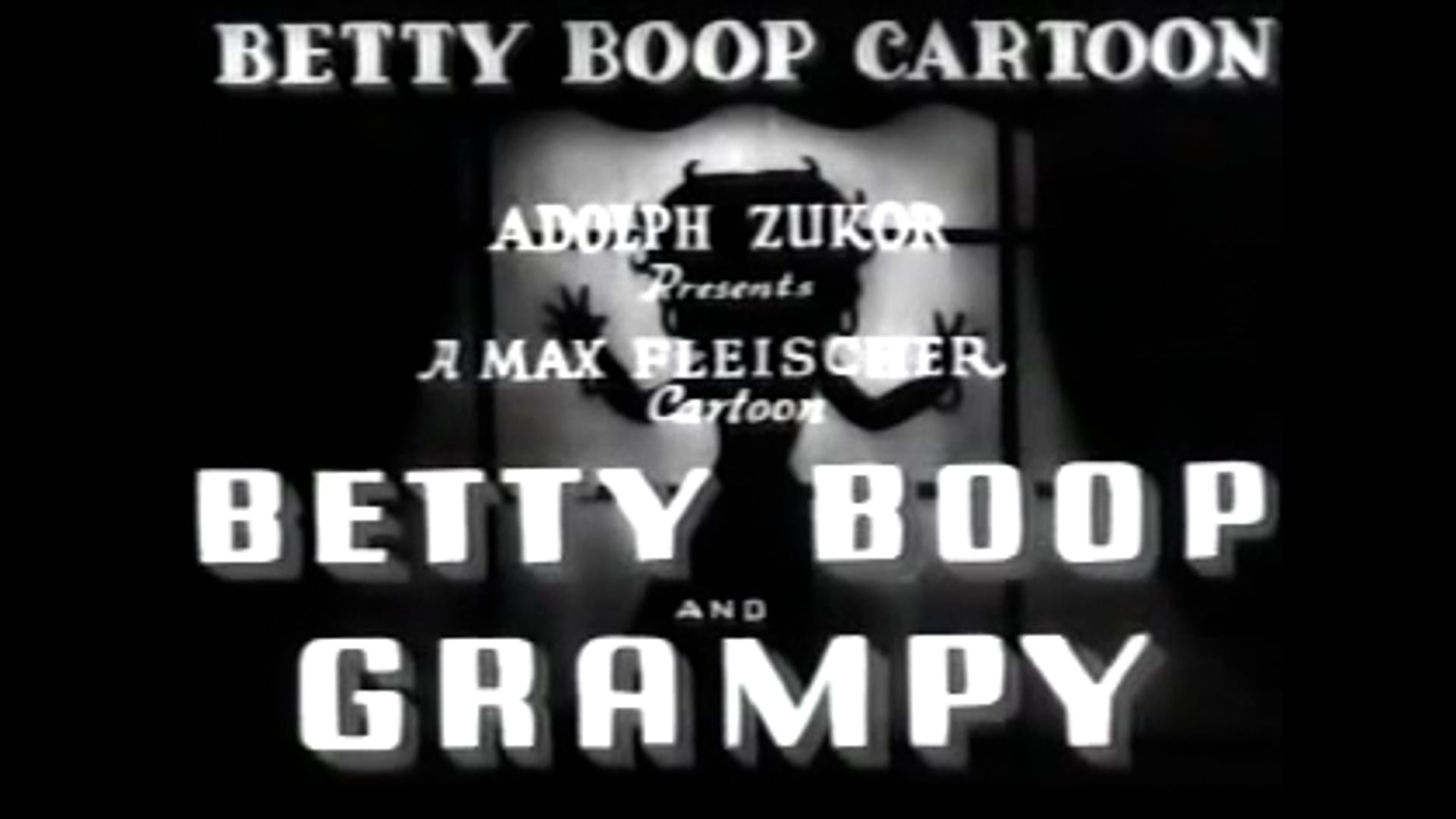 Betty Boop (1932) S4 E8 Betty Boop And Grampy