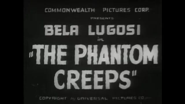 The Phantom Creeps S1 E9 Speeding Doom