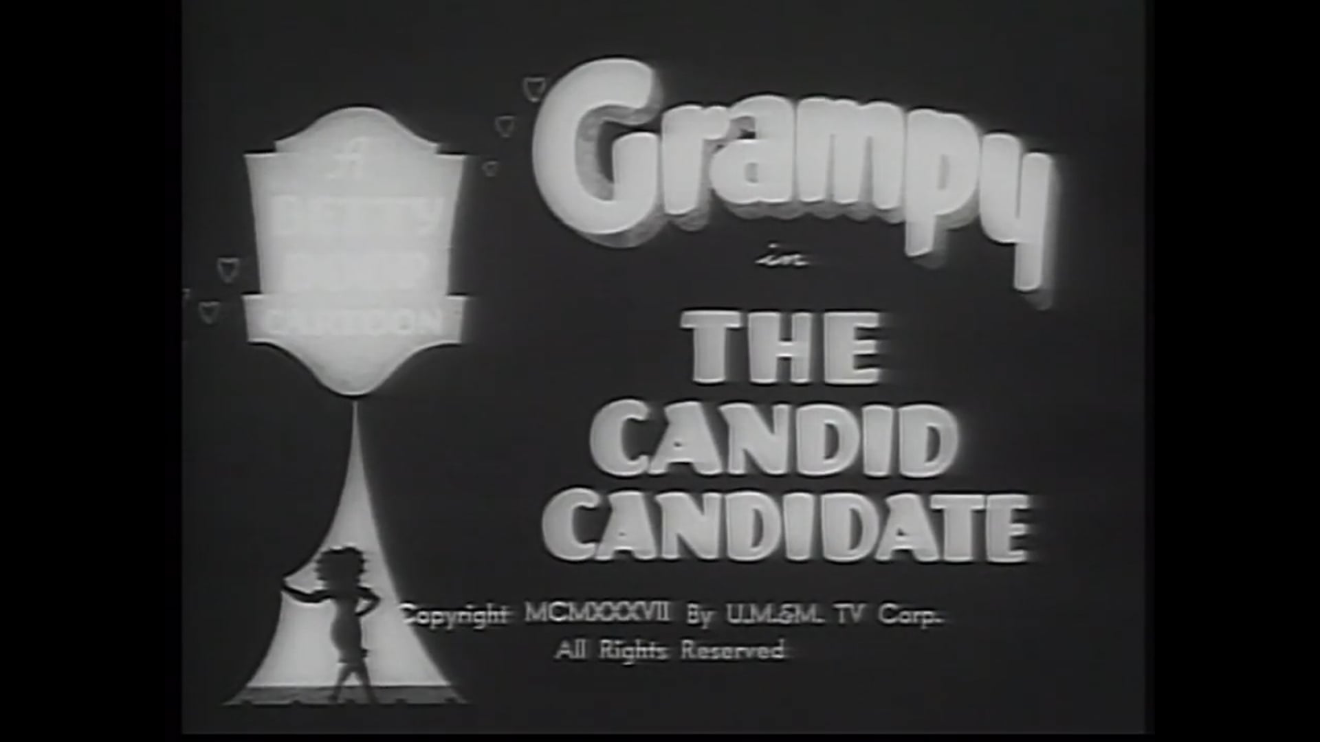 BEtty Boop (1932) S6 E8 The Candid Candidate