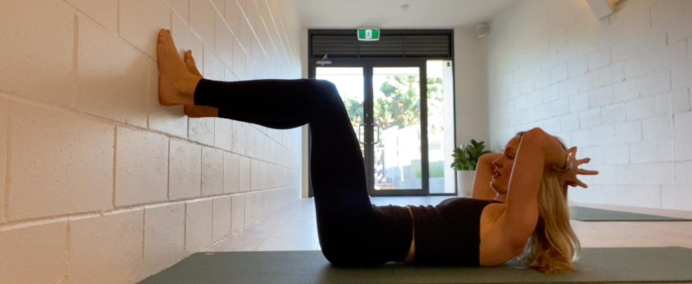 15 Minute Wall Pilates 