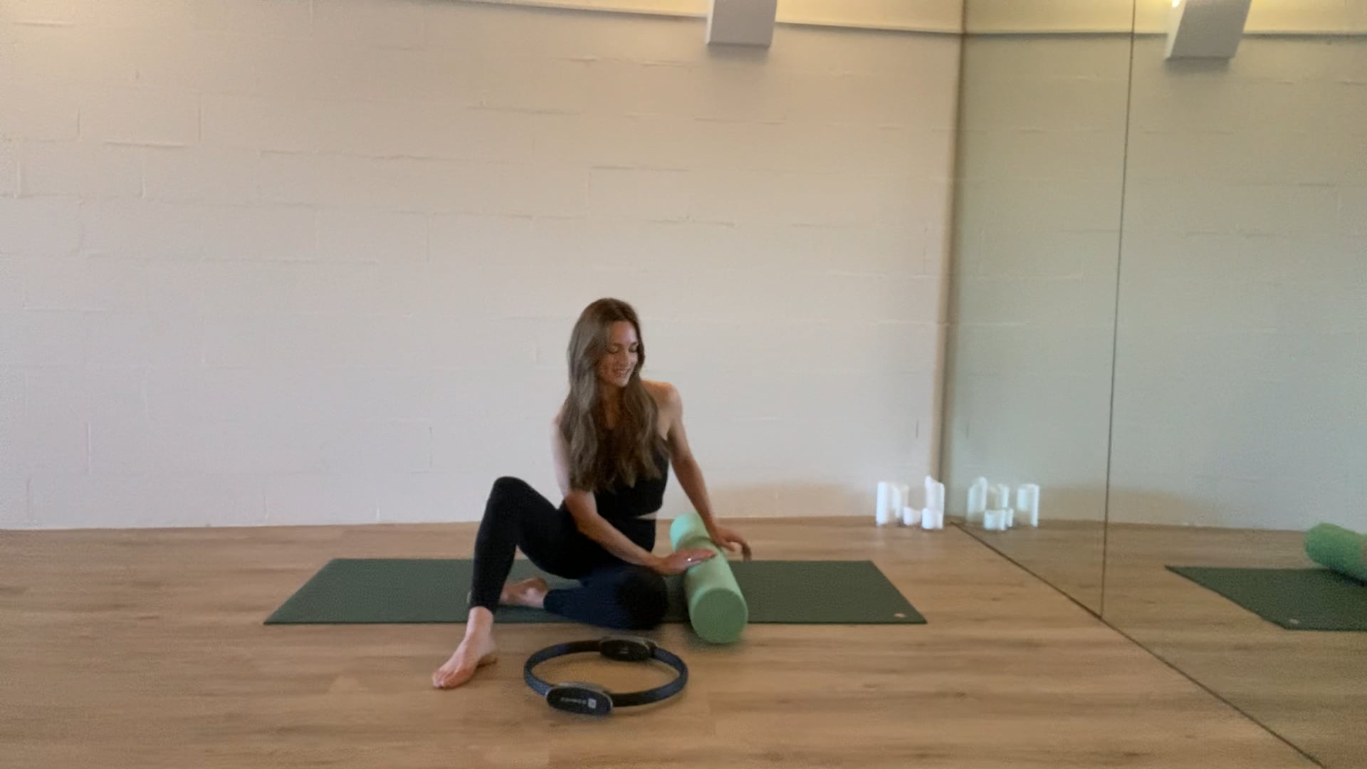 Lengthening Foam Roller Pilates