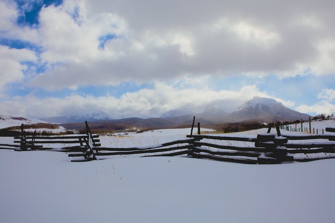 Winter Snow with Music by Steven Halpern