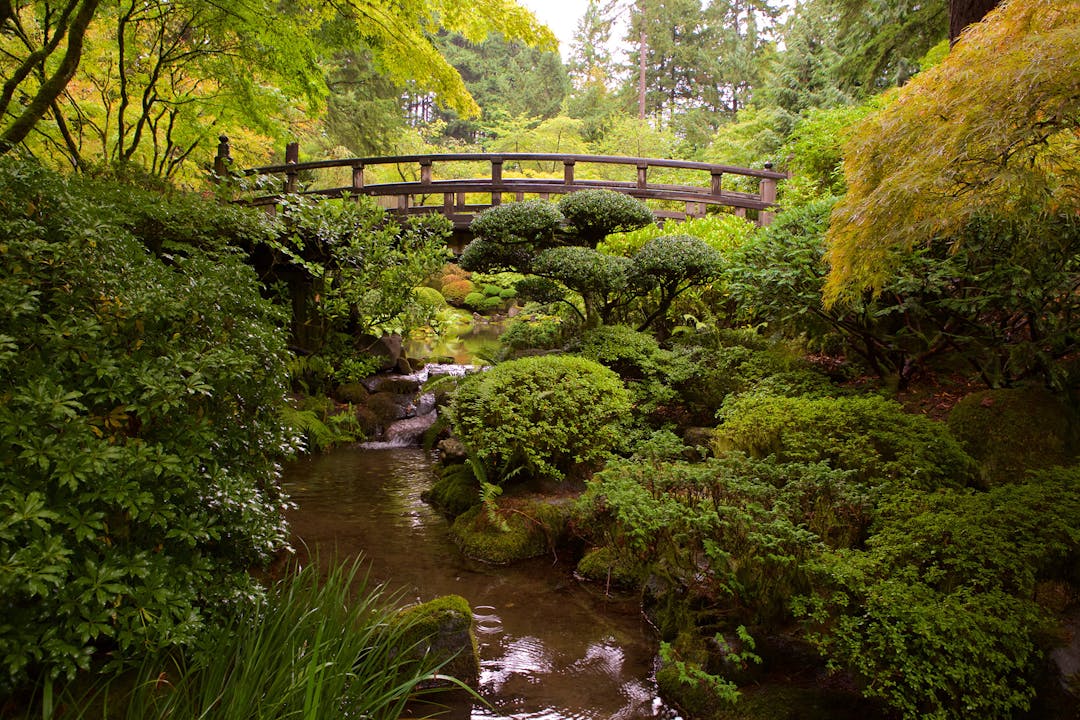 Portland Japanese Garden with Music by Steven Halpern