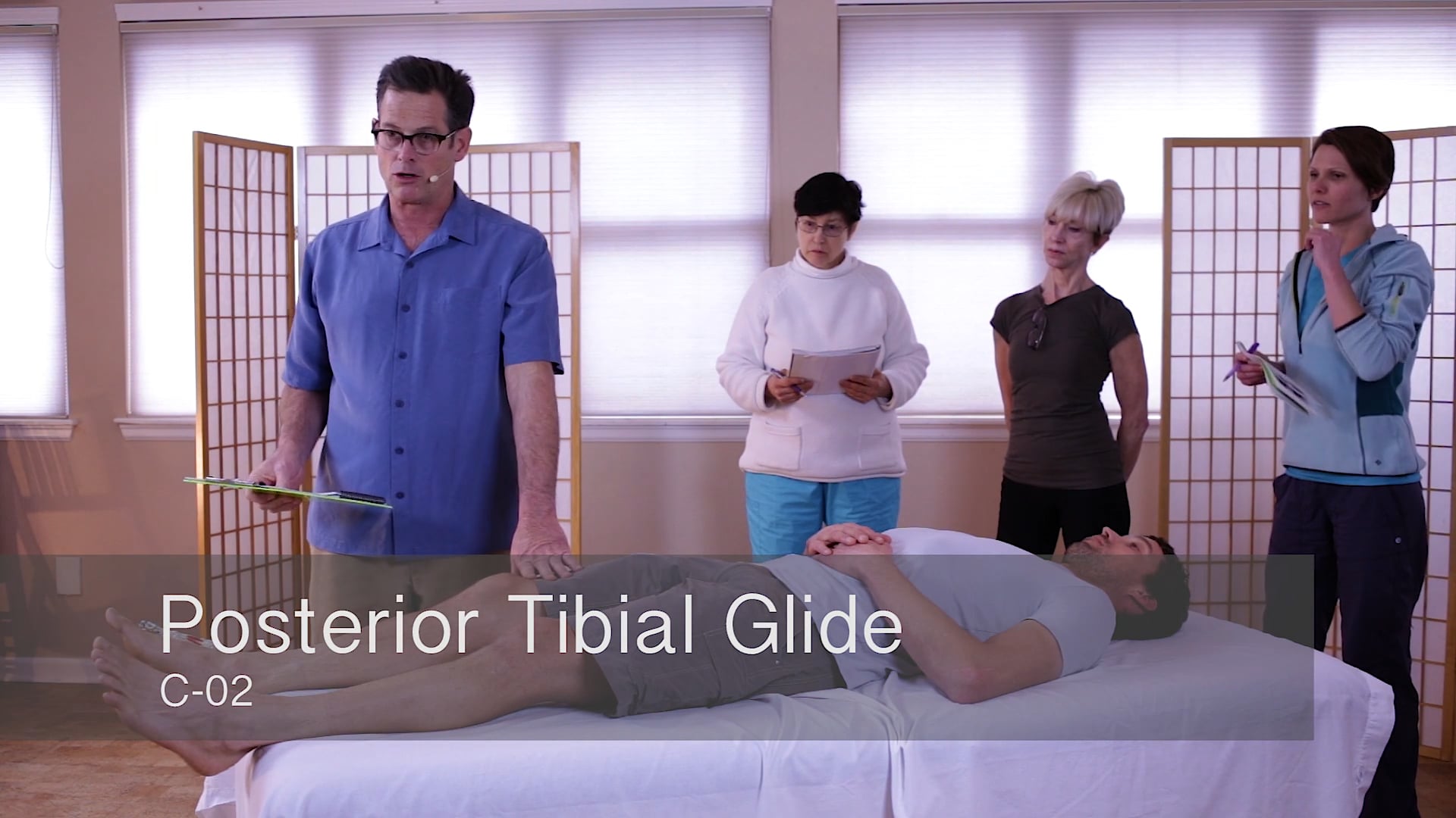 Knee C. Tibia-Femur Glide Sequence - Til Luchau