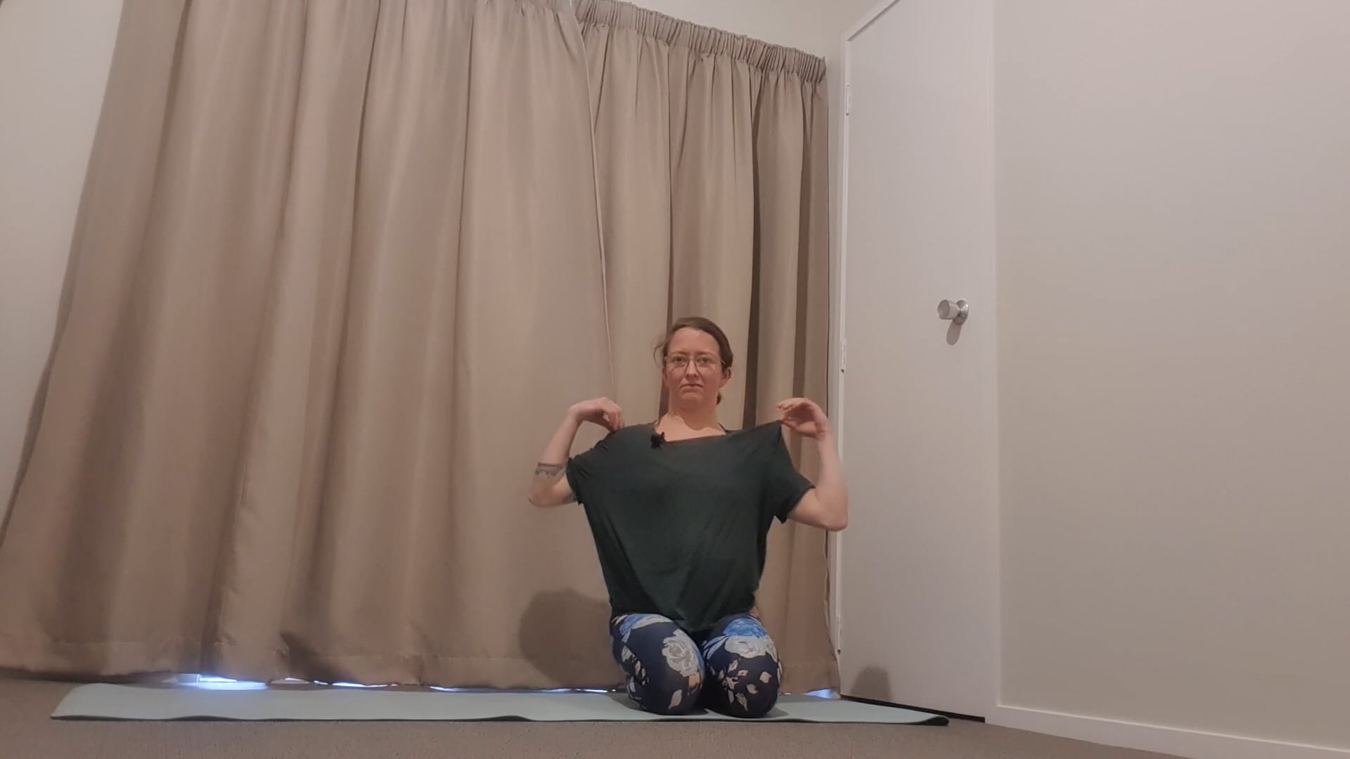 Core tension training for athletes