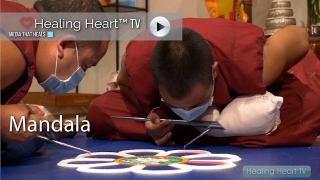 Tibetan Monks Mandala