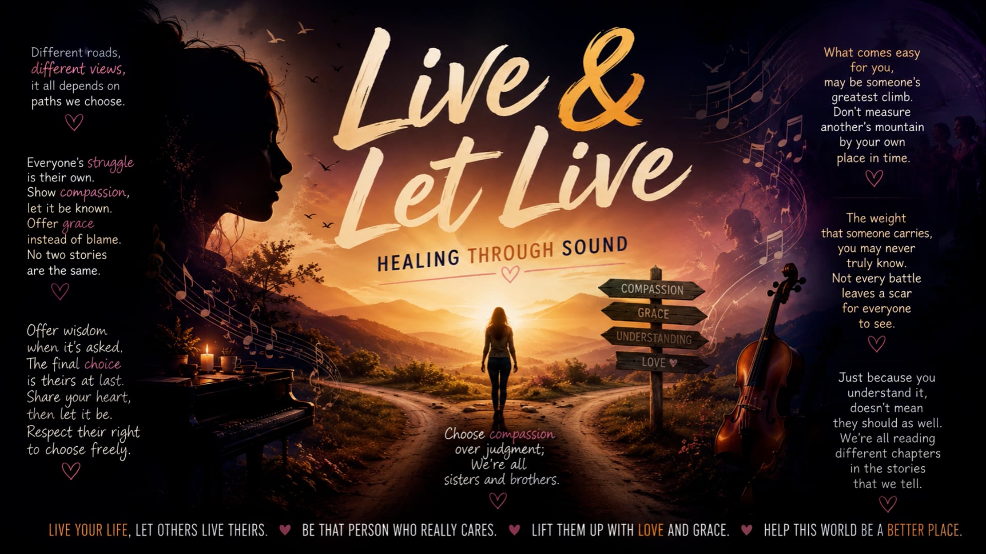 Live and Let Live - Folk/Scat Version