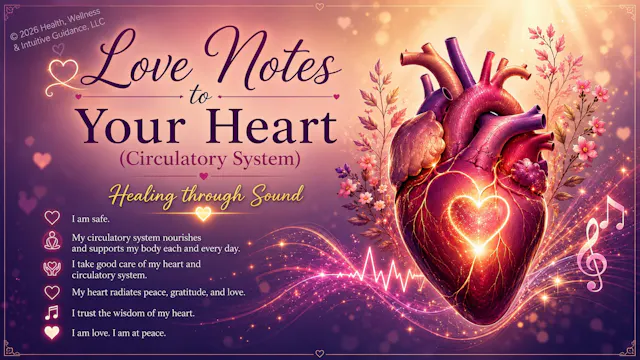 Love Notes to Your Heart - Revised