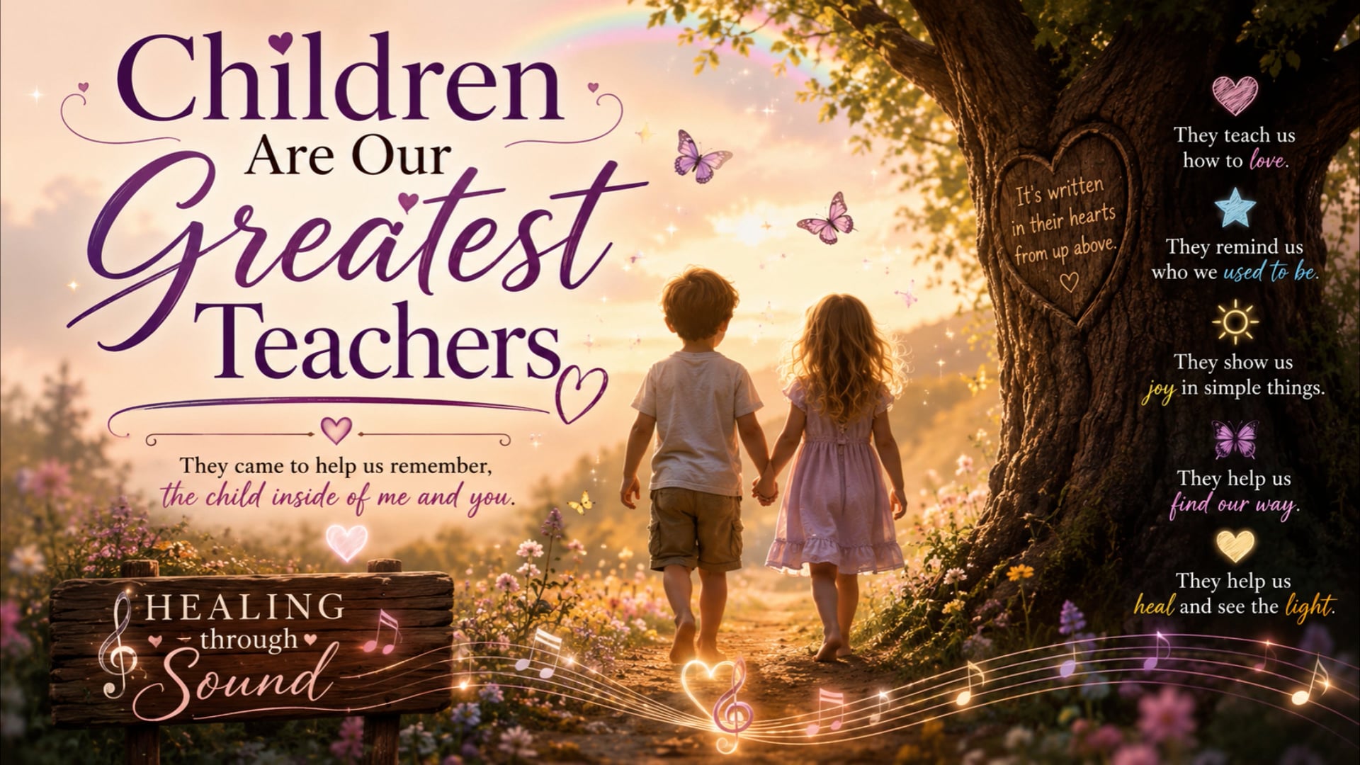 Children Our Greatest Teachers - Version 2