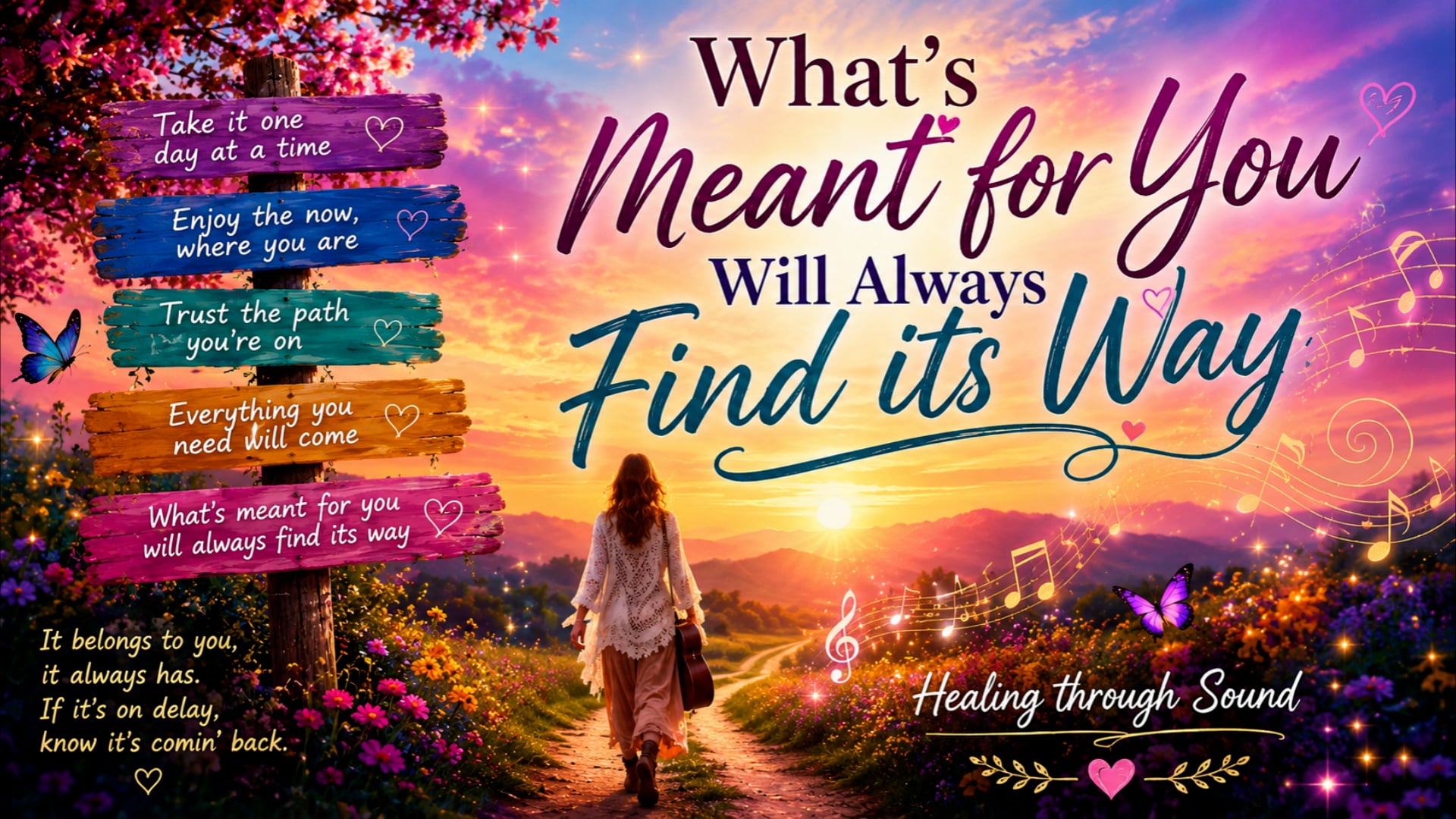 What's Meant for You Will Always Find its Way - Ver 5 - Blues