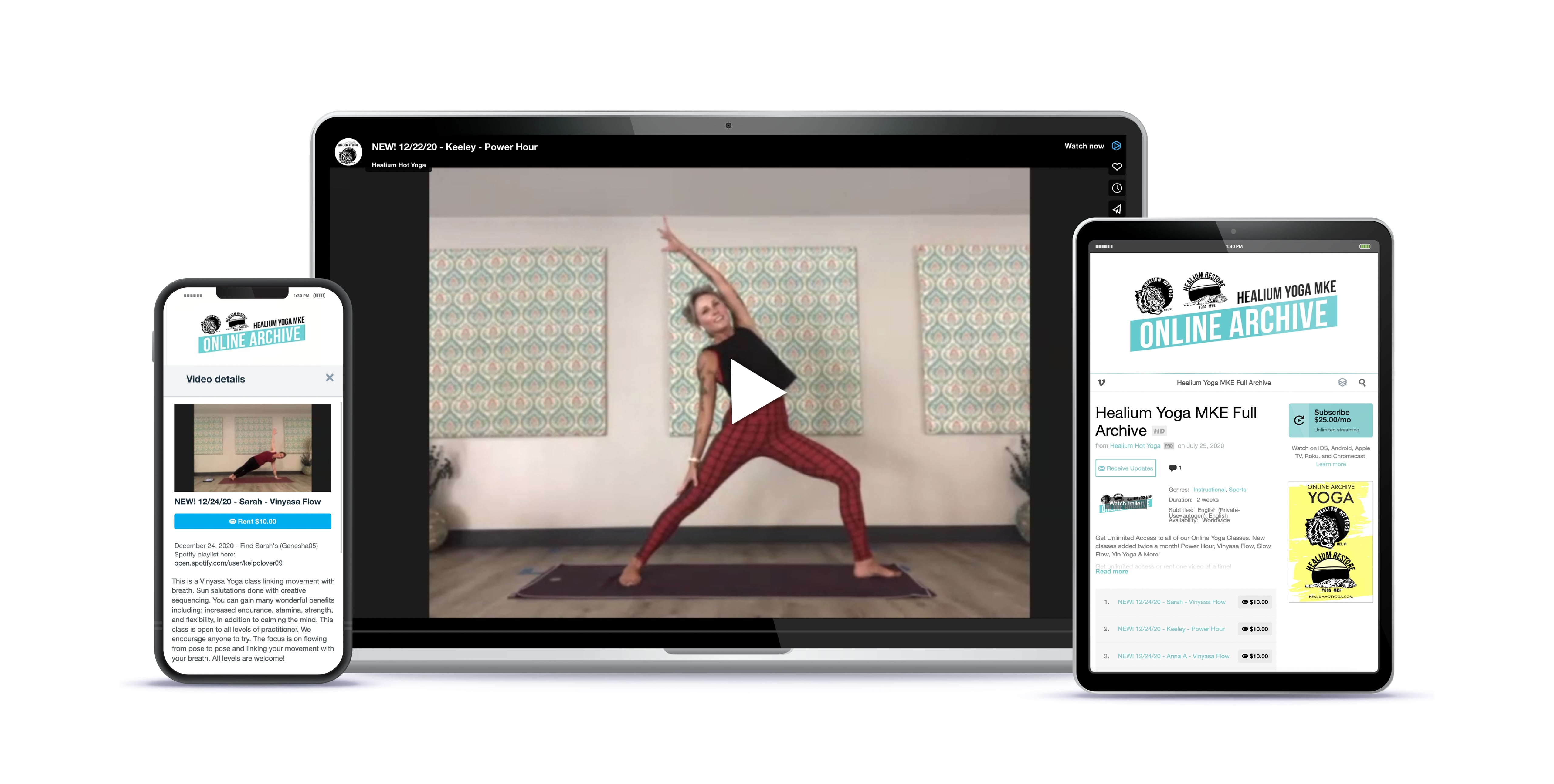 Healium Yoga MKE Online Archive