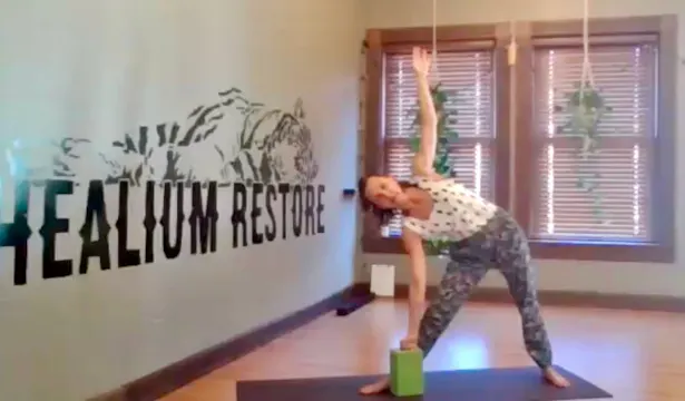 45 min Spirited Vinyasa Flow w/Senta