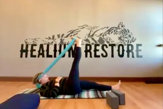 50 min Yin Yoga for Neck & Shoulders w/Becky