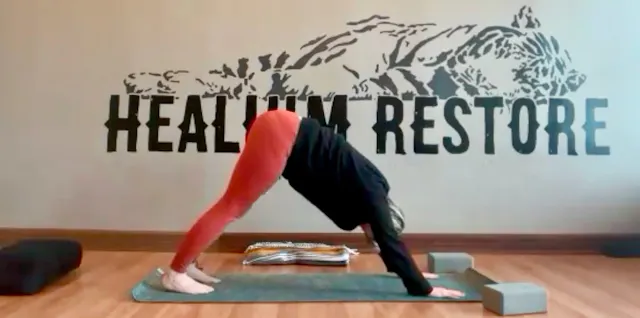 50 min Gentle yoga, meditation and breathwork w/Becky 4/1/26