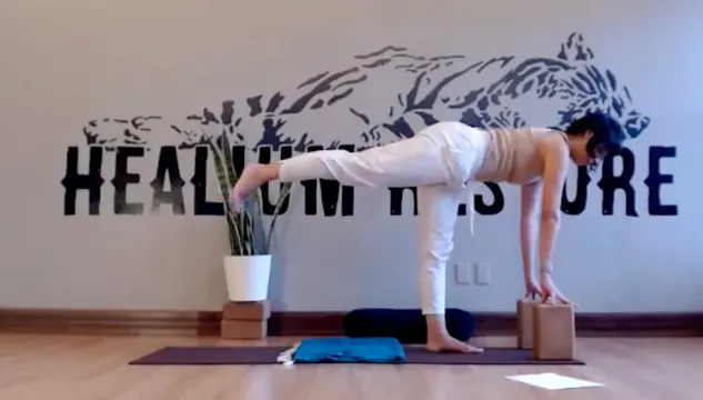 55 min Vata Friendly Yoga with Heather