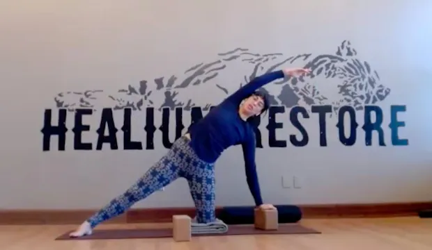 40 min New Moon Vinyasa Flow w/Heather 2/12/26