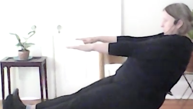 Chair Yoga with Toni Smith, Sept 16, 2020. 